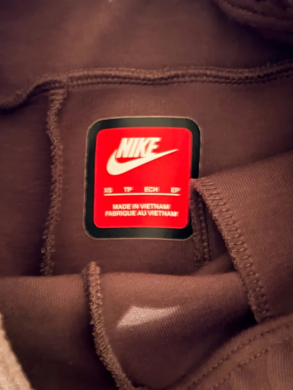 Nike Tech Brown Jogger Sweatpants